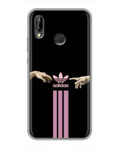 Чехол для Huawei P Smart Plus (Nova 3i, INE-LX1) с картинкой «Adidas Hands»
