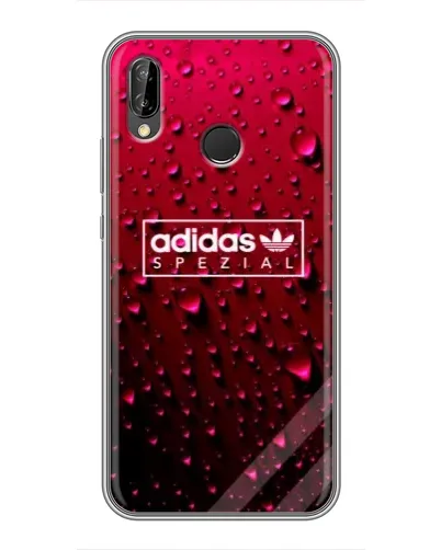 Чехол для Huawei P Smart Plus (Nova 3i, INE-LX1) с картинкой «Adidas Gold Marble»