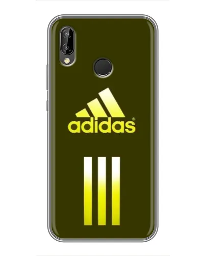 Чехол для Huawei P Smart Plus (Nova 3i, INE-LX1) с картинкой «Оливковый градиент Adidas»