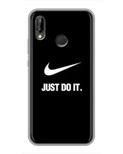Чехол для Huawei P Smart Plus (Nova 3i, INE-LX1) с картинкой «Классический принт Nike»