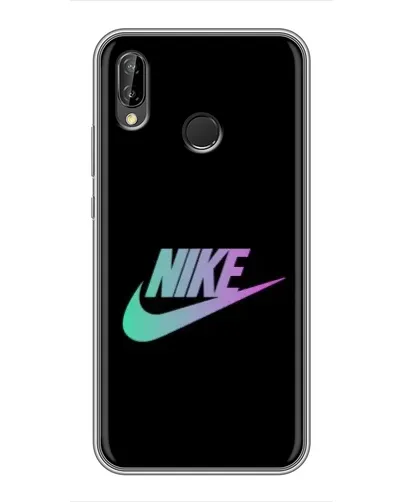 Чехол для Huawei P Smart Plus (Nova 3i, INE-LX1) с картинкой «Nike — городская ночь»