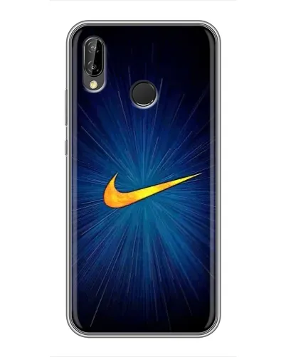 Чехол для Huawei P Smart Plus (Nova 3i, INE-LX1) с картинкой «Синий пульс Nike» Чехол для Huawei P Smart Plus (Nova 3i, INE-LX1) с картинкой «Синий пульс Nike»