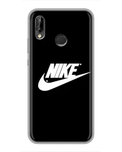 Чехол для Huawei P Smart Plus (Nova 3i, INE-LX1) с картинкой «Мазки краски Nike»