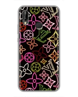 Чехол для Huawei P Smart Plus (Nova 3i, INE-LX1) с картинкой «Неоновый микс Nike» Чехол для Huawei P Smart Plus (Nova 3i, INE-LX1) с картинкой «Неоновый микс Nike»
