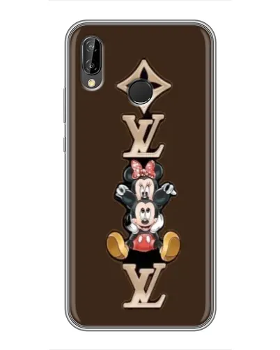 Чехол для Huawei P Smart Plus (Nova 3i, INE-LX1) с картинкой «LV и Микки Маус»