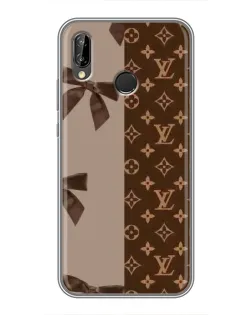 Чехол для Huawei P Smart Plus (Nova 3i, INE-LX1) с картинкой «Louis Vuitton — банты»