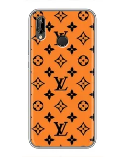 Чехол для Huawei P Smart Plus (Nova 3i, INE-LX1) с картинкой «Оранжевый стиль LV»