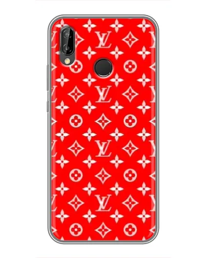 Чехол для Huawei P Smart Plus (Nova 3i, INE-LX1) с картинкой «Яркий паттерн LV»