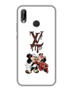 Чехол для Huawei P Smart Plus (Nova 3i, INE-LX1) с картинкой «LV и Микки Маус»