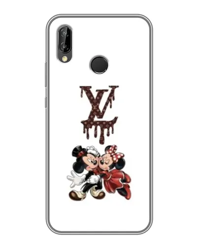 Чехол для Huawei P Smart Plus (Nova 3i, INE-LX1) с картинкой «LV и Микки Маус»