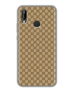 Чохол для Huawei P Smart Plus (Nova 3i, INE-LX1) з картинкою «Gucci — класичний беж»