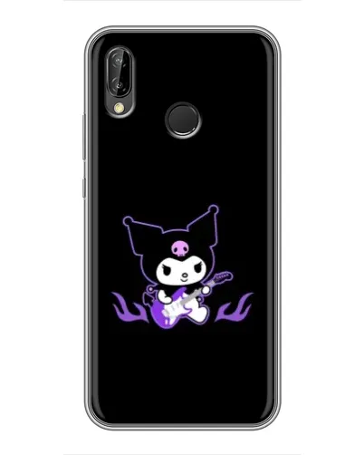 Чехол для Huawei P Smart Plus (Nova 3i, INE-LX1) с картинкой «Электрическая Kuromi»