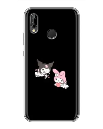 Чехол для Huawei P Smart Plus (Nova 3i, INE-LX1) с картинкой «My Melody и Kuromi»