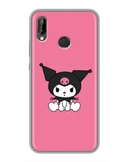 Чехол для Huawei P Smart Plus (Nova 3i, INE-LX1) с картинкой «Хмурая Kuromi»