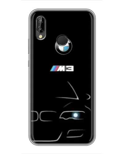 Чехол для Huawei P Smart Plus (Nova 3i, INE-LX1) с картинкой «Минималистичный принт BMW M3» Чехол для Huawei P Smart Plus (Nova 3i, INE-LX1) с картинкой «Минималистичный принт BMW M3»