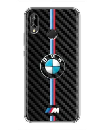 Чехол для Huawei P Smart Plus (Nova 3i, INE-LX1) с картинкой «Эмблема BMW и карбон» Чехол для Huawei P Smart Plus (Nova 3i, INE-LX1) с картинкой «Эмблема BMW и карбон»