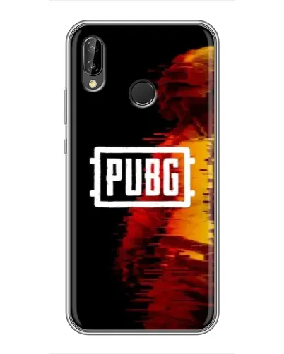 Чохол для Huawei P Smart Plus (Nova 3i, INE-LX1) з картинкою «Яскравий логотип PUBG»