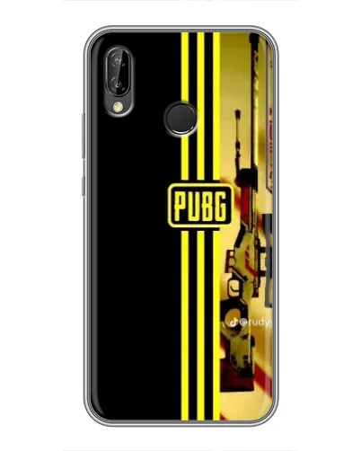 Чохол для Huawei P Smart Plus (Nova 3i, INE-LX1) з картинкою «PUBG — камуфляжний шолом»
