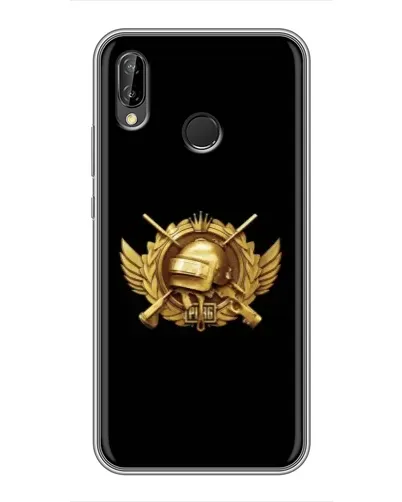 Чохол для Huawei P Smart Plus (Nova 3i, INE-LX1) з картинкою «PUBG — помаранчевий градієнт»