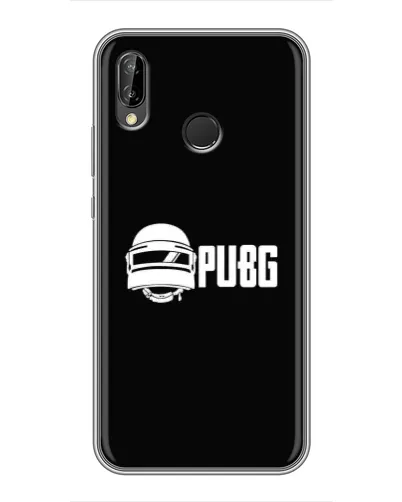 Чохол для Huawei P Smart Plus (Nova 3i, INE-LX1) з картинкою «PUBG — класичний лого»