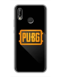 Чохол для Huawei P Smart Plus (Nova 3i, INE-LX1) з картинкою «PUBG — рамка лого»