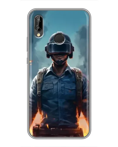 Чохол для Huawei P Smart Plus (Nova 3i, INE-LX1) з картинкою «PUBG — реалістичний герой»