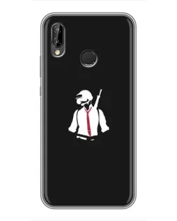 Чохол для Huawei P Smart Plus (Nova 3i, INE-LX1) з картинкою «PUBG — силует воїна»