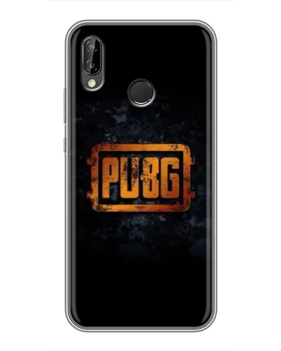 Чохол для Huawei P Smart Plus (Nova 3i, INE-LX1) з картинкою «PUBG — золотий логотип»