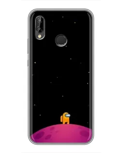 Чехол для Huawei P Smart Plus (Nova 3i, INE-LX1) с картинкой «Одинокий герой на планете»