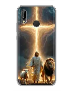 Чохол для Huawei P Smart Plus (Nova 3i, INE-LX1) з картинкою «Лев Юди та Світло»