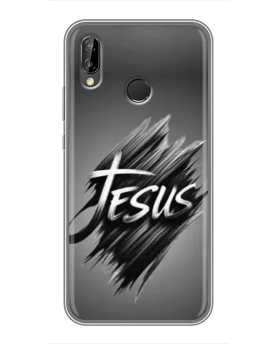 Чохол для Huawei P Smart Plus (Nova 3i, INE-LX1) з картинкою «Напис Jesus Graffiti»
