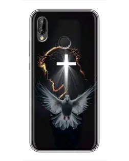 Чохол для Huawei P Smart Plus (Nova 3i, INE-LX1) з картинкою «Голуб та Світло»