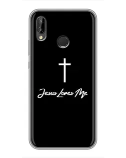 Чохол для Huawei P Smart Plus (Nova 3i, INE-LX1) з картинкою «Ісус любить тебе»