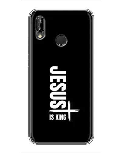 Чохол для Huawei P Smart Plus (Nova 3i, INE-LX1) з картинкою «Вертикаль віри Jesus»