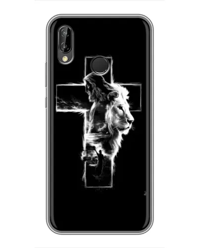 Чехол для Huawei P Smart Plus (Nova 3i, INE-LX1) с картинкой «Сияющий крест Jesus» Чехол для Huawei P Smart Plus (Nova 3i, INE-LX1) с картинкой «Сияющий крест Jesus»