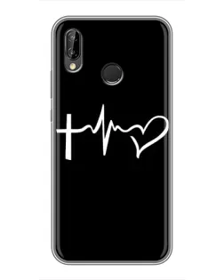Чехол для Huawei P Smart Plus (Nova 3i, INE-LX1) с картинкой «Пульс веры» Чехол для Huawei P Smart Plus (Nova 3i, INE-LX1) с картинкой «Пульс веры»