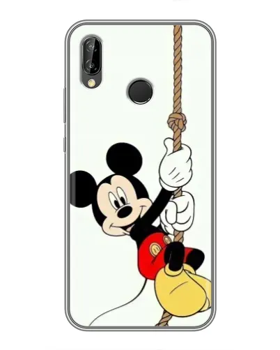 Чехол для Huawei P Smart Plus (Nova 3i, INE-LX1) с картинкой «Mickey на канате»