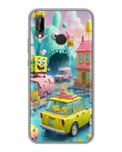Чехол для Huawei P Smart Plus (Nova 3i, INE-LX1) с картинкой «Монстр-трак приключения» Чехол для Huawei P Smart Plus (Nova 3i, INE-LX1) с картинкой «Монстр-трак приключения»