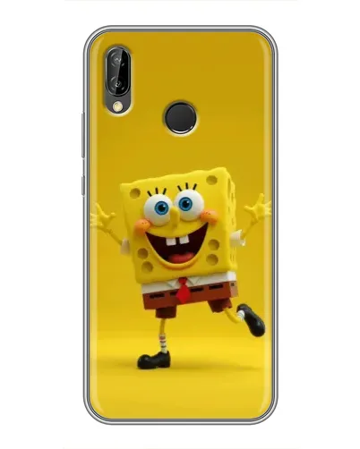 Чехол для Huawei P Smart Plus (Nova 3i, INE-LX1) с картинкой «Позитивный Губка Боб» Чехол для Huawei P Smart Plus (Nova 3i, INE-LX1) с картинкой «Позитивный Губка Боб»