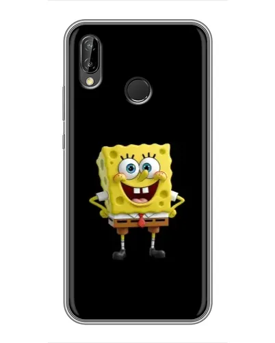 Чехол для Huawei P Smart Plus (Nova 3i, INE-LX1) с картинкой «Классический Губка Боб» Чехол для Huawei P Smart Plus (Nova 3i, INE-LX1) с картинкой «Классический Губка Боб»