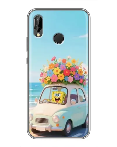 Чехол для Huawei P Smart Plus (Nova 3i, INE-LX1) с картинкой «Автомобильное путешествие» Чехол для Huawei P Smart Plus (Nova 3i, INE-LX1) с картинкой «Автомобильное путешествие»