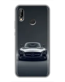 Чехол для Huawei P Smart Plus (Nova 3i, INE-LX1) с картинкой «Mercedes на черном» Чехол для Huawei P Smart Plus (Nova 3i, INE-LX1) с картинкой «Mercedes на черном»