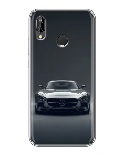 Чехол для Huawei P Smart Plus (Nova 3i, INE-LX1) с картинкой «Mercedes на черном» Чехол для Huawei P Smart Plus (Nova 3i, INE-LX1) с картинкой «Mercedes на черном»