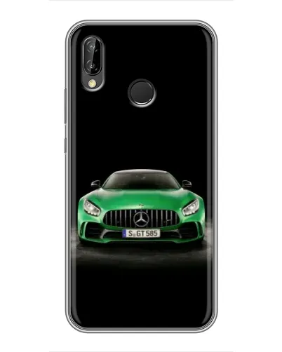 Чехол для Huawei P Smart Plus (Nova 3i, INE-LX1) с картинкой «Mercedes — неоновый лого» Чехол для Huawei P Smart Plus (Nova 3i, INE-LX1) с картинкой «Mercedes — неоновый лого»