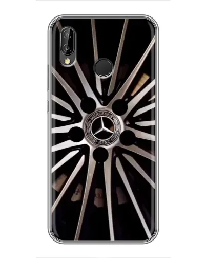 Чехол для Huawei P Smart Plus (Nova 3i, INE-LX1) с картинкой «Диск Mercedes» Чехол для Huawei P Smart Plus (Nova 3i, INE-LX1) с картинкой «Диск Mercedes»