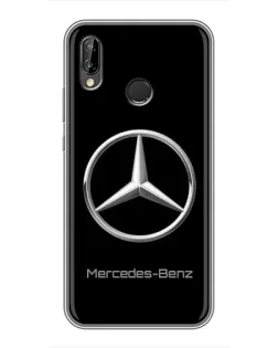 Чехол для Huawei P Smart Plus (Nova 3i, INE-LX1) с картинкой «Mercedes Silver Logo» Чехол для Huawei P Smart Plus (Nova 3i, INE-LX1) с картинкой «Mercedes Silver Logo»