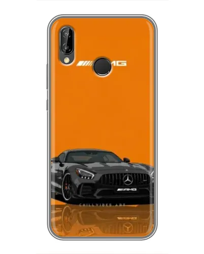 Чехол для Huawei P Smart Plus (Nova 3i, INE-LX1) с картинкой «Оранжевый Mercedes AMG» Чехол для Huawei P Smart Plus (Nova 3i, INE-LX1) с картинкой «Оранжевый Mercedes AMG»