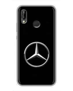 Чехол для Huawei P Smart Plus (Nova 3i, INE-LX1) с картинкой «Mercedes классический лого» Чехол для Huawei P Smart Plus (Nova 3i, INE-LX1) с картинкой «Mercedes классический лого»