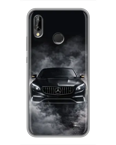 Чехол для Huawei P Smart Plus (Nova 3i, INE-LX1) с картинкой «Mercedes в дыму» Чехол для Huawei P Smart Plus (Nova 3i, INE-LX1) с картинкой «Mercedes в дыму»