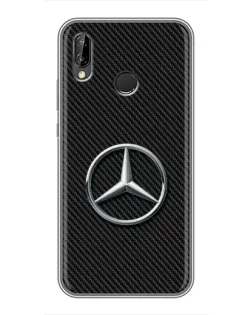 Чехол для Huawei P Smart Plus (Nova 3i, INE-LX1) с картинкой «Карбоновый Mercedes стиль» Чехол для Huawei P Smart Plus (Nova 3i, INE-LX1) с картинкой «Карбоновый Mercedes стиль»